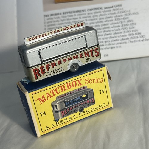 Matchbox lesney mobile - #74,