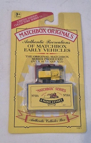 Matchbox originals 18a - n.,