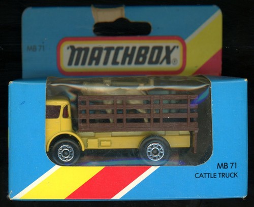 1983 matchbox lesney - matchbox, #71