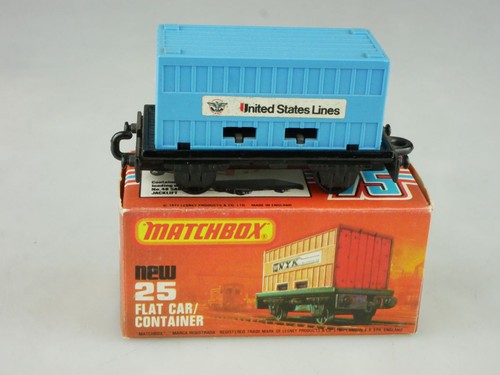 Flat car container - flat,