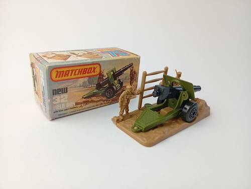 Matchbox lesney field gun - matchbox,